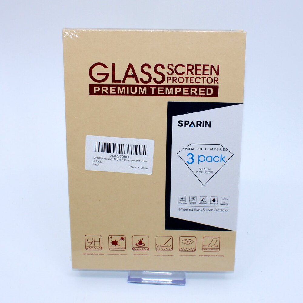 Sparin Glass Screen Protector for Sparin Galaxy A 8.0 (3 Pack)